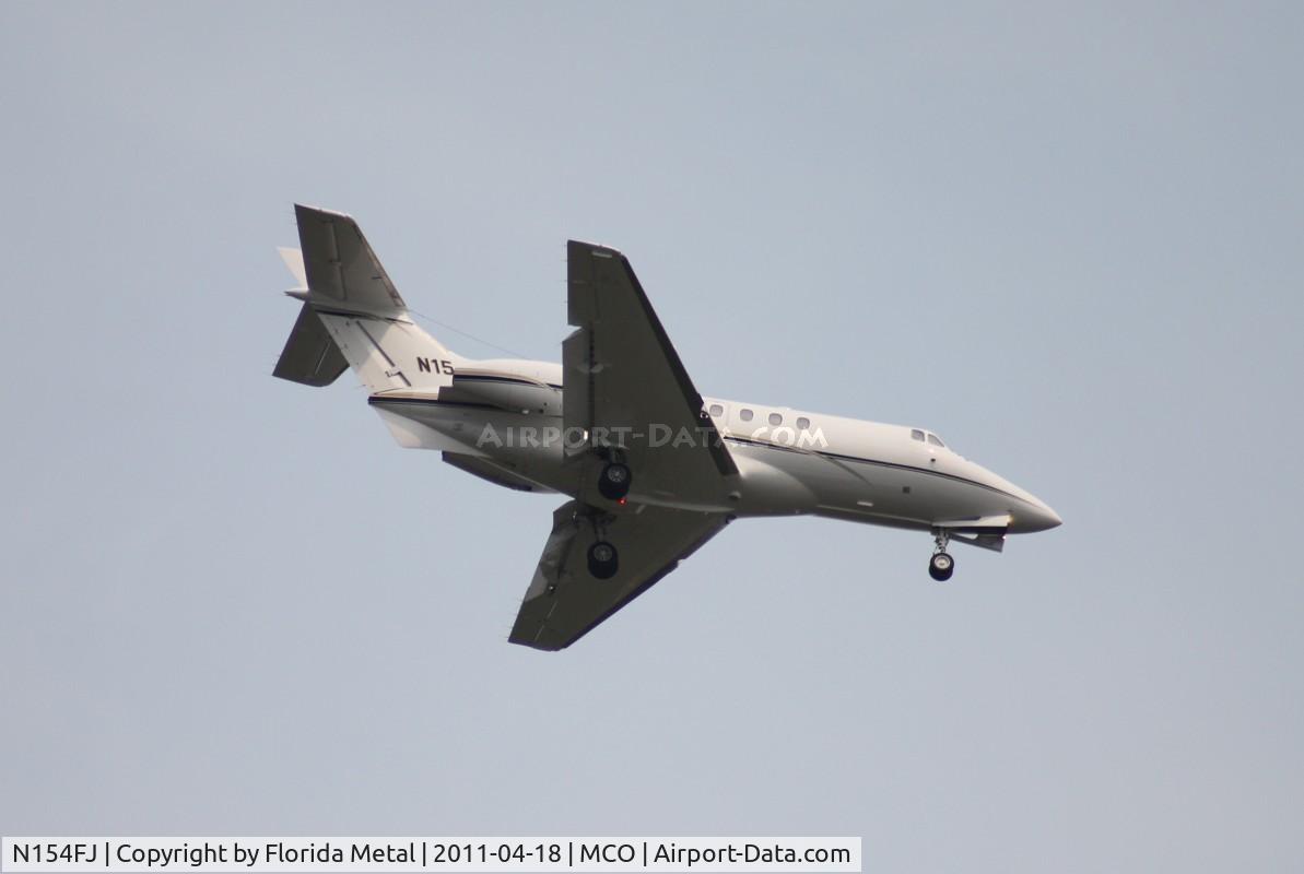 N154FJ, 1980 British Aerospace HS.125-700A C/N 257110/NA0271, HS 700A