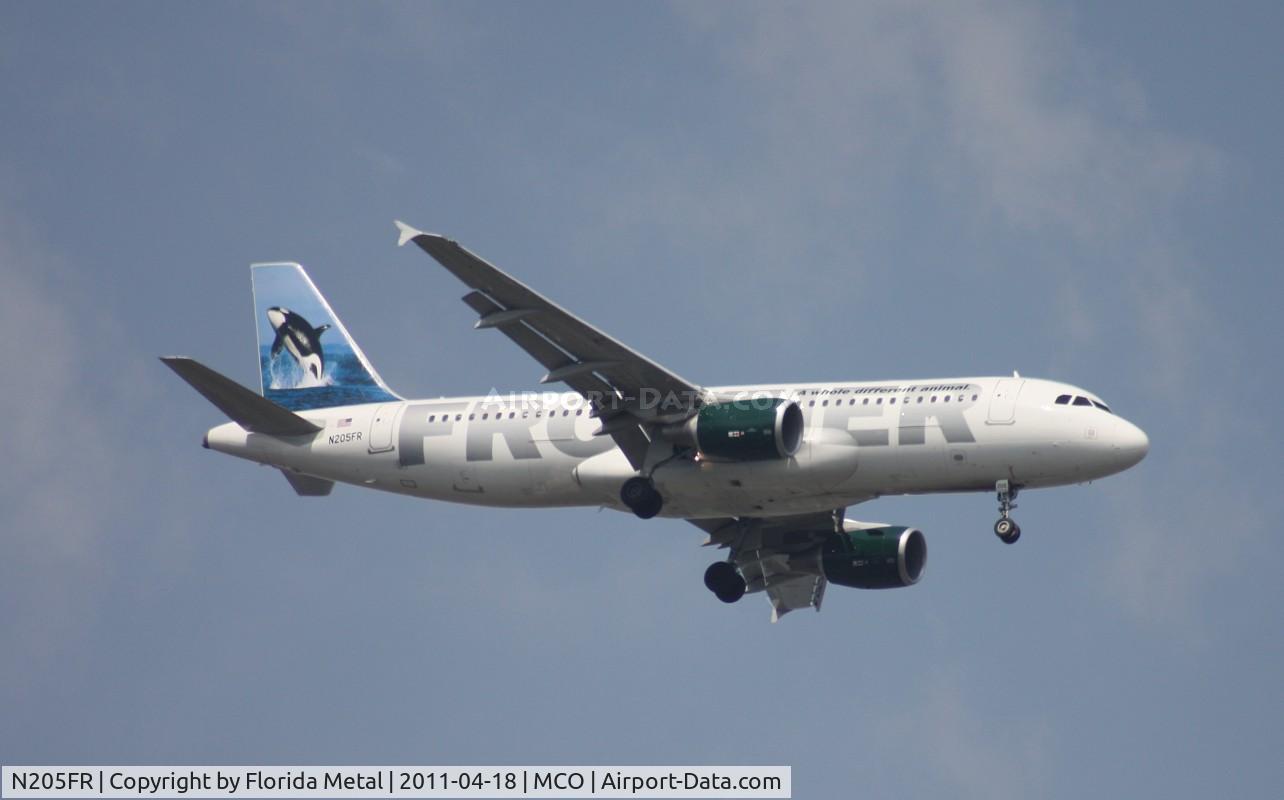 N205FR, 2010 Airbus A320-214 C/N 4253, Ozzie the Orca