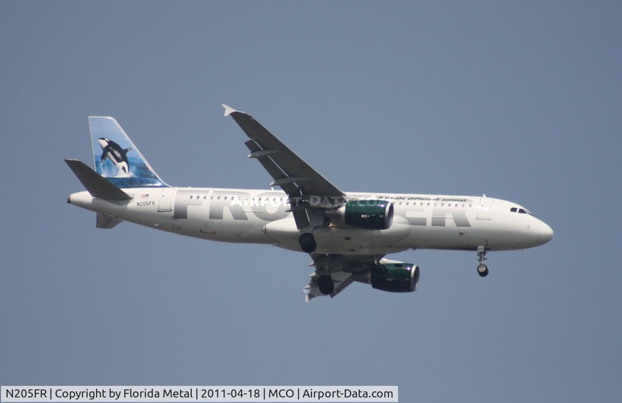 N205FR, 2010 Airbus A320-214 C/N 4253, Ozzie the Orca