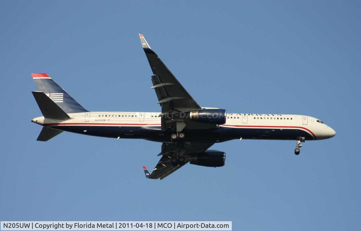 N205UW, 2000 Boeing 757-23N C/N 30887, USAirways 757