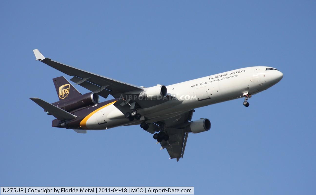N275UP, 1997 McDonnell Douglas MD-11F C/N 48774, UPS MD-11