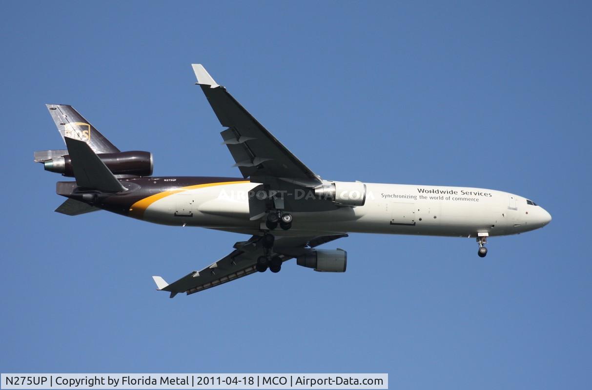 N275UP, 1997 McDonnell Douglas MD-11F C/N 48774, UPS MD-11