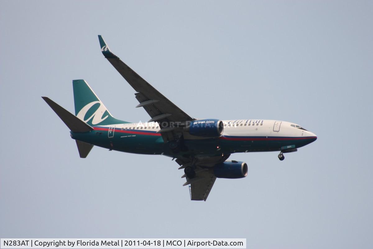 N283AT, 2006 Boeing 737-7BD C/N 34479, Air Tran 737