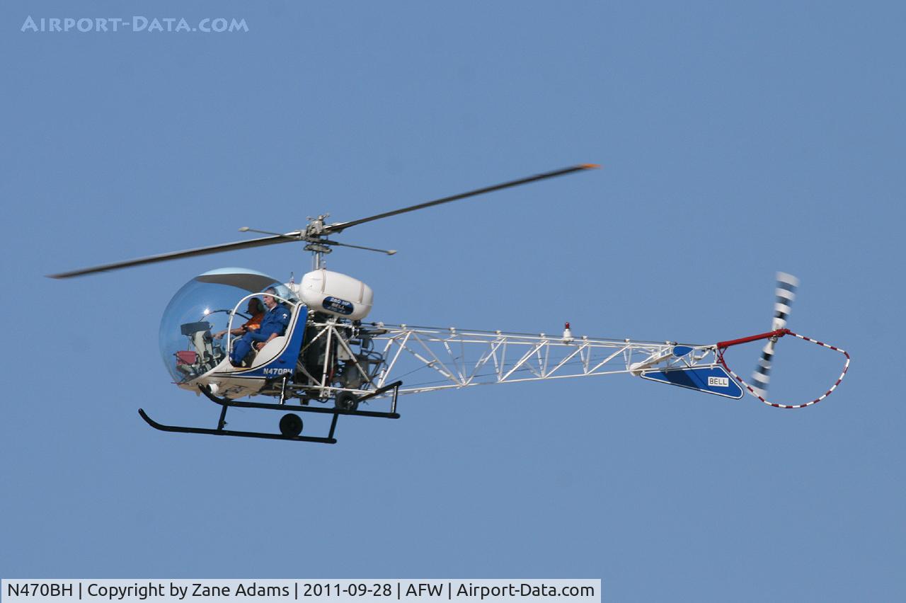 N470BH, Bell 47G-4A C/N 7706, At Alliance Airport - Fort Worth, TX