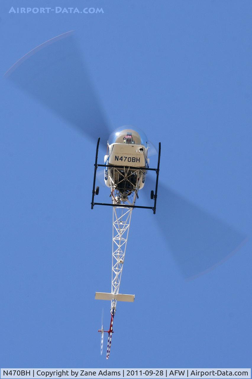 N470BH, Bell 47G-4A C/N 7706, At Alliance Airport - Fort Worth, TX