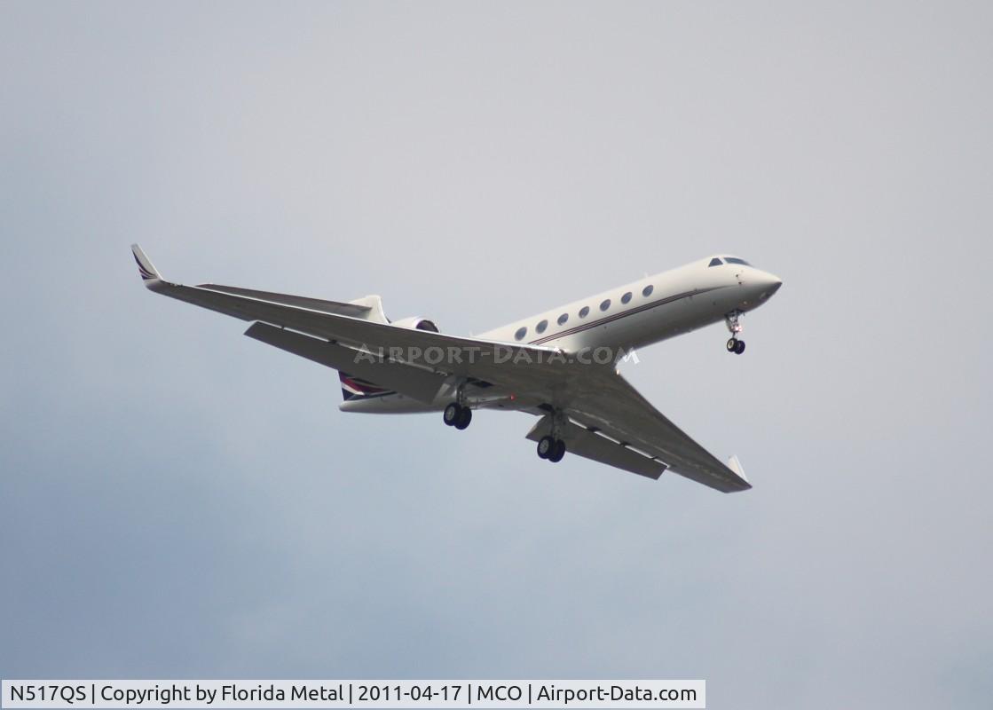 N517QS, 2008 Gulfstream Aerospace GV-SP (G550) C/N 5209, Gulfstream 550