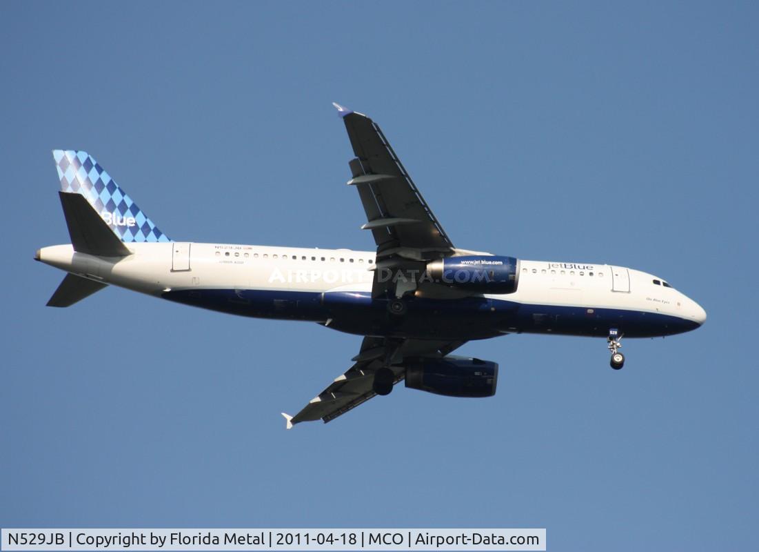 N529JB, 2001 Airbus A320-232 C/N 1610, 