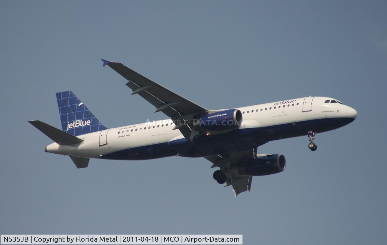 N535JB, 2002 Airbus A320-232 C/N 1739, Estrella Azul