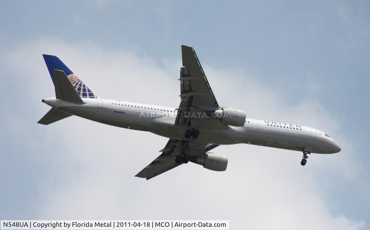 N548UA, 1992 Boeing 757-222 C/N 25396, United 757