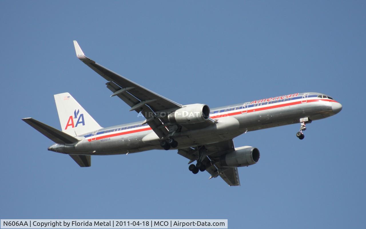 N606AA, 1996 Boeing 757-223 C/N 27057, American 757