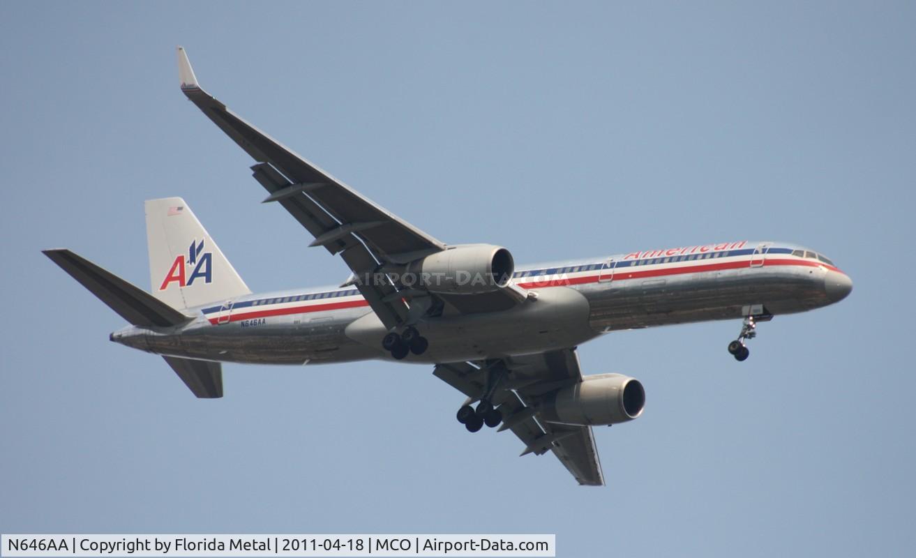 N646AA, 1991 Boeing 757-223 C/N 24604, American 757