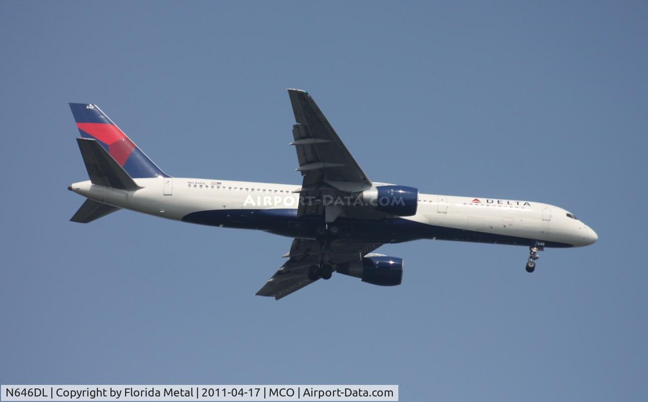N646DL, 1989 Boeing 757-232 C/N 24217, Delta 757