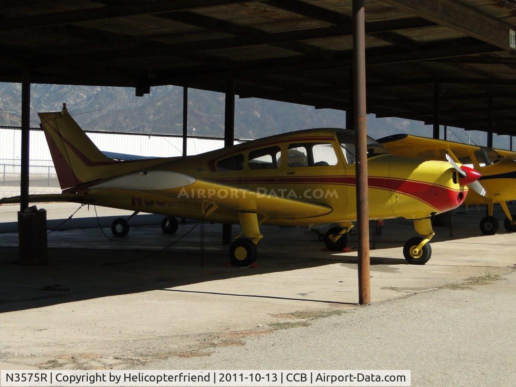 N3575R, 1965 Beech A23 C/N M-749, Parked in the outside hanger area