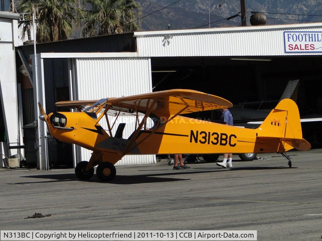N313BC, American Legend AL3 C/N AL-1149, Parked outside Foothill Sales & Service hanger