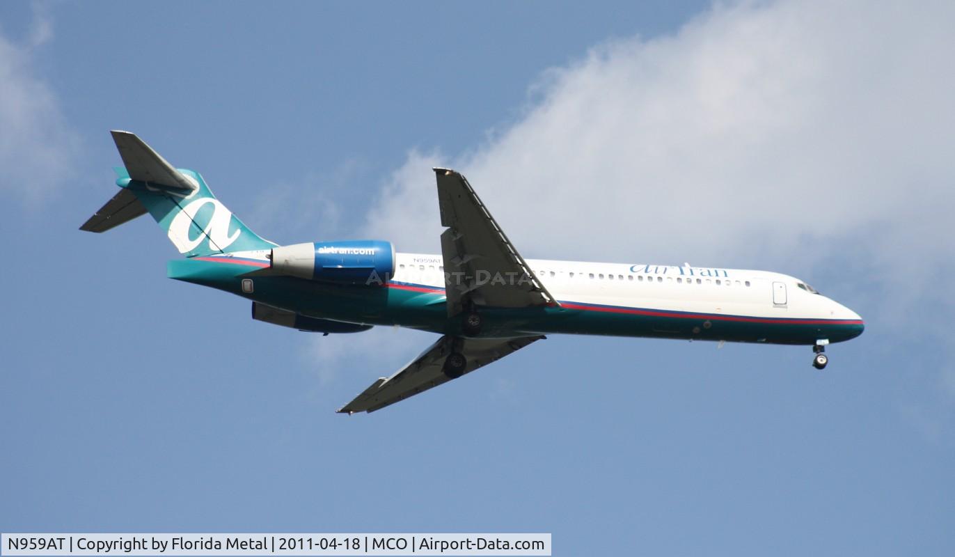 N959AT, 2001 Boeing 717-200 C/N 55021, Air Tran 717