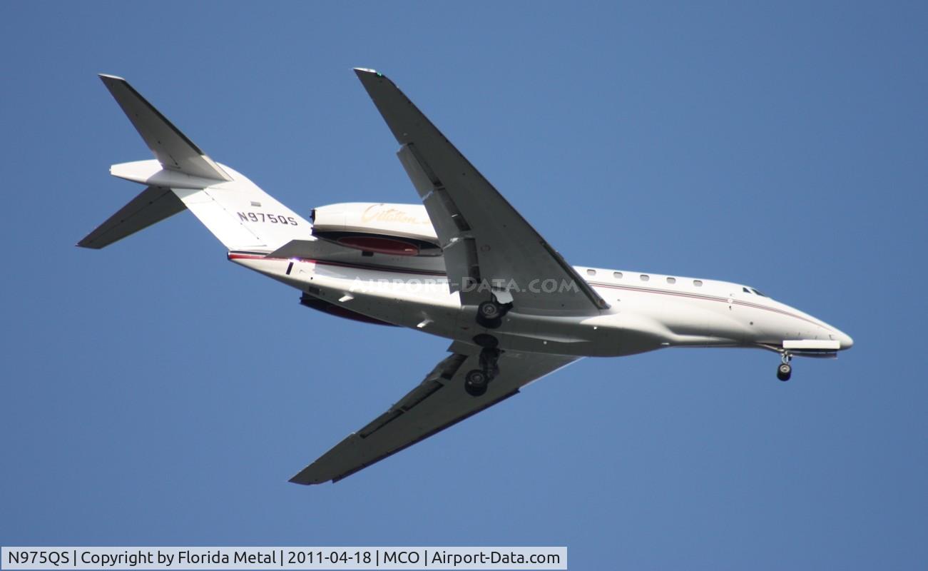 N975QS, 2002 Cessna 750 Citation X C/N 750-0175, Net Jets C750