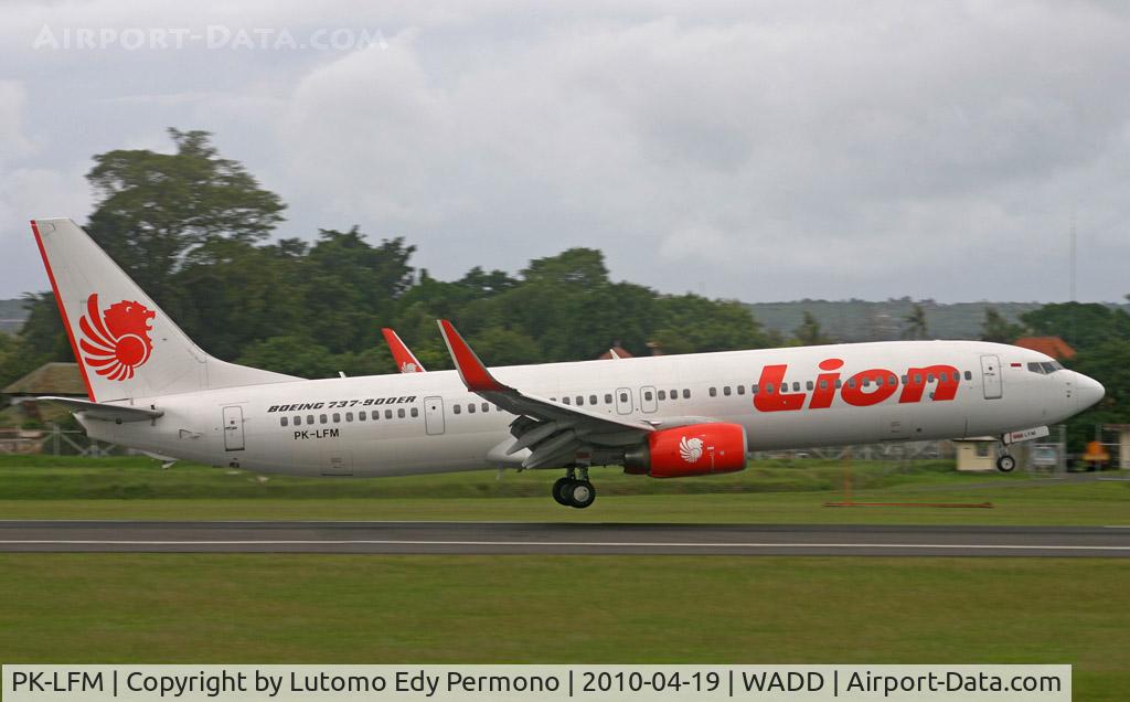 PK-LFM, 2008 Boeing 737-9PG(ER) C/N 35715, Lion Inter