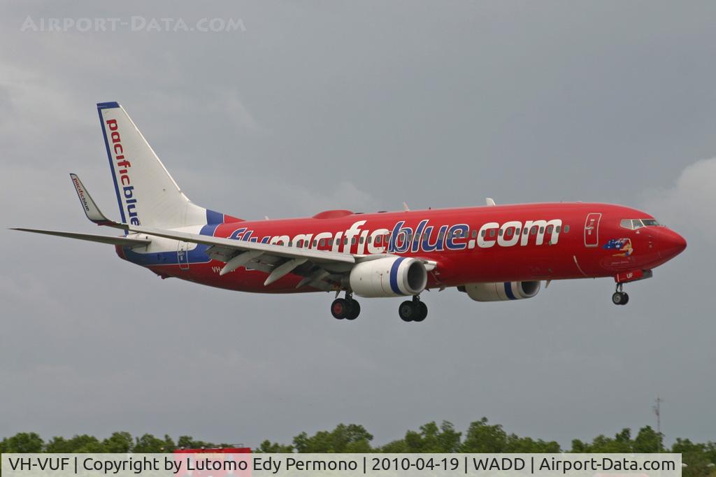 VH-VUF, 2005 Boeing 737-8FE C/N 34168, Pacific Blue