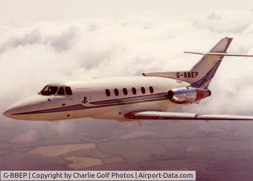 G-BBEP, 1973 Hawker Siddeley HS.125 Series 600B C/N 256030, G-BBEP operating for De Beers EINN-EGLL 1975-76.