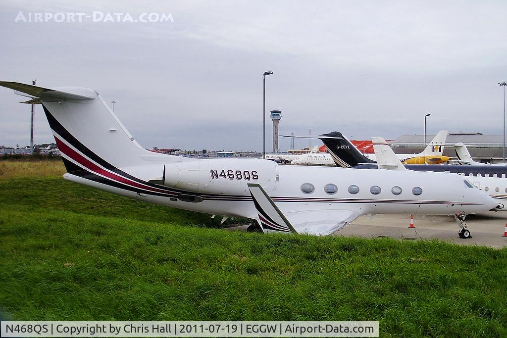N468QS, 2008 Gulfstream Aerospace GIV-X (G450) C/N 4146, Netjets International