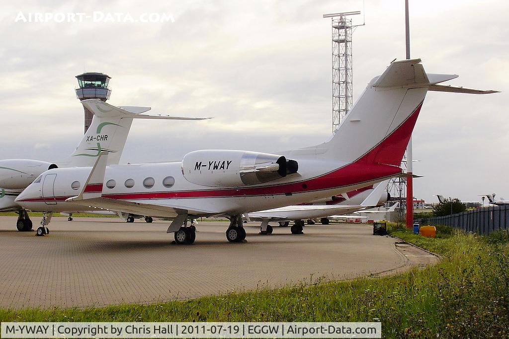 M-YWAY, 2002 Gulfstream Aerospace G-IV C/N 1486, Blue Sky Leasing