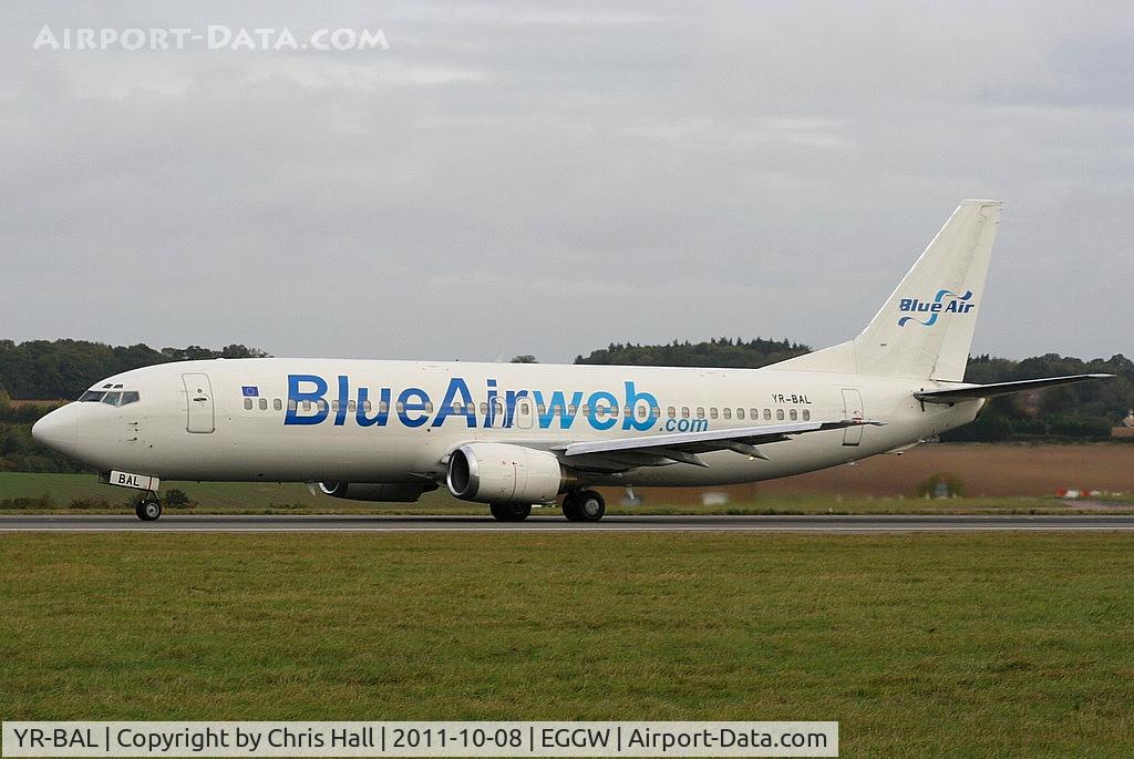 YR-BAL, 1991 Boeing 737-484 C/N 25314, Blue Air
