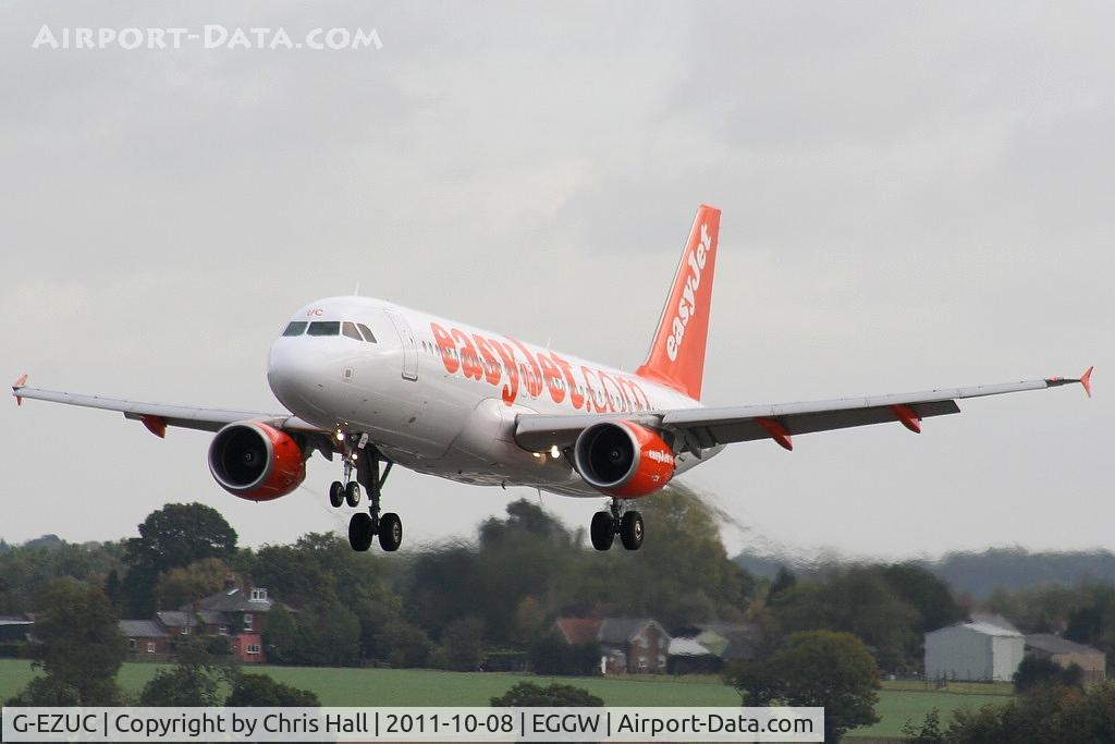 G-EZUC, 2011 Airbus A320-214 C/N 4591, easyJet
