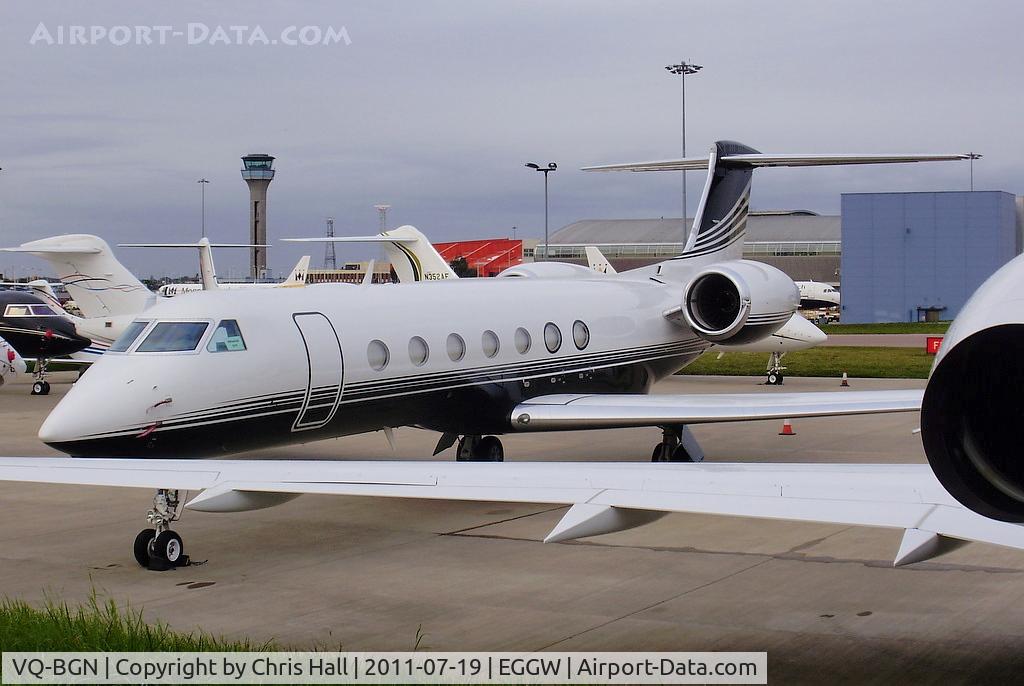 VQ-BGN, 2008 Gulfstream Aerospace GV-SP (G550) C/N 5218, Rockfield Holdings Ltd
