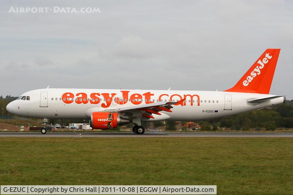G-EZUC, 2011 Airbus A320-214 C/N 4591, easyJet