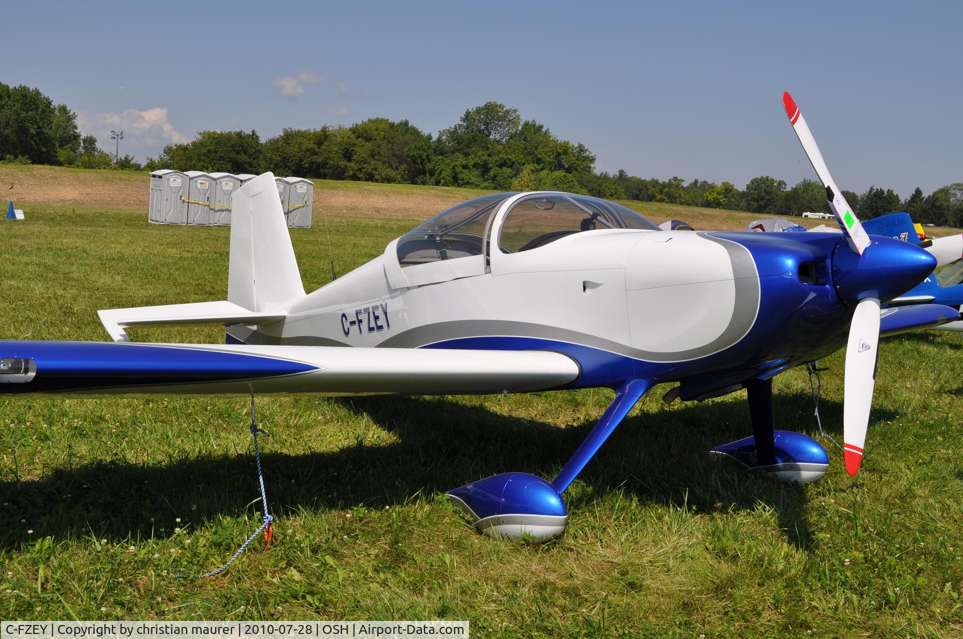 C-FZEY, 2010 Vans RV-7 C/N 71143, rv 7