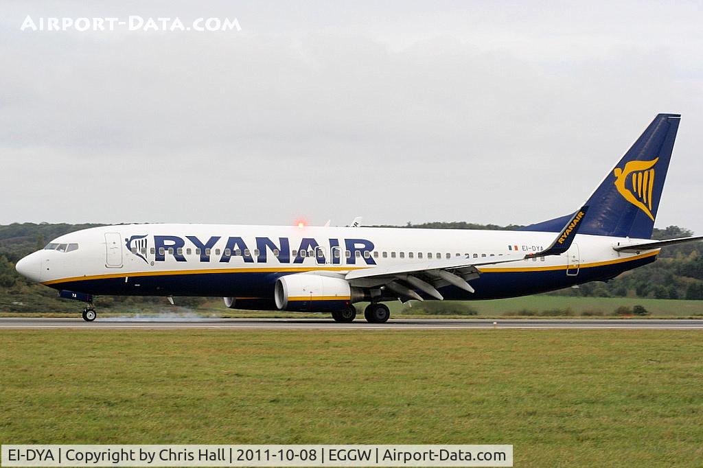 EI-DYA, 2008 Boeing 737-8AS C/N 33631, Ryanair