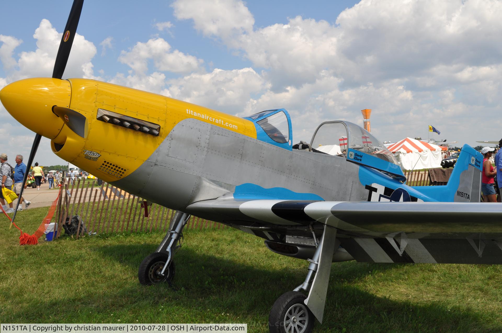 N151TA, Titan T-51 Mustang C/N M04SV6SOHK0027, t-51