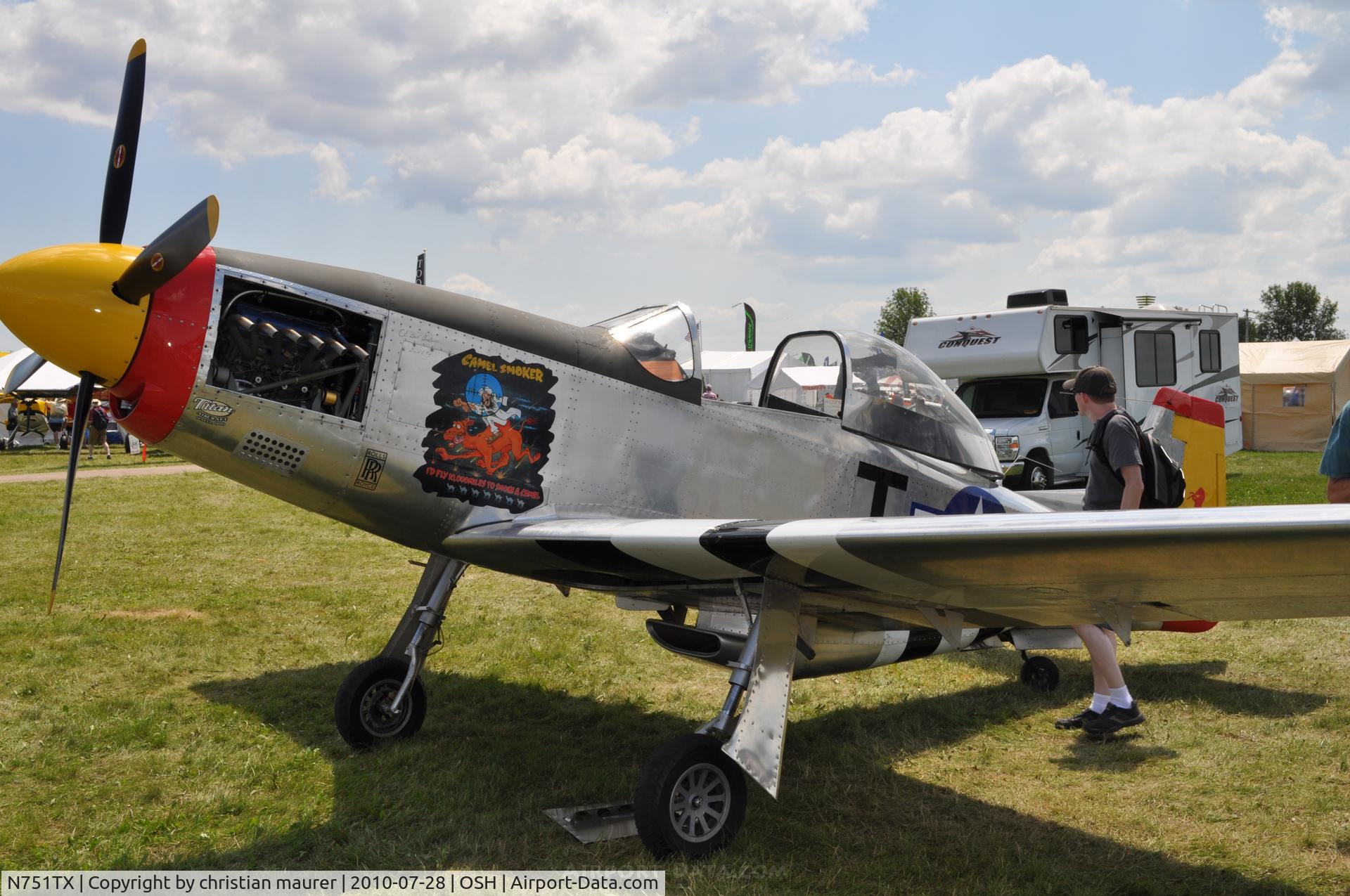 N751TX, Titan T-51 Mustang C/N 0007, t-51