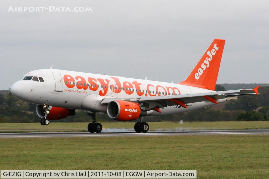 G-EZIG, 2005 Airbus A319-111 C/N 2460, easyJet