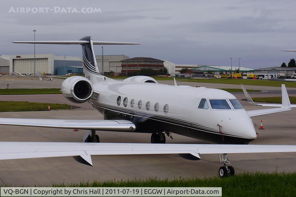 VQ-BGN, 2008 Gulfstream Aerospace GV-SP (G550) C/N 5218, Rockfield Holdings Ltd