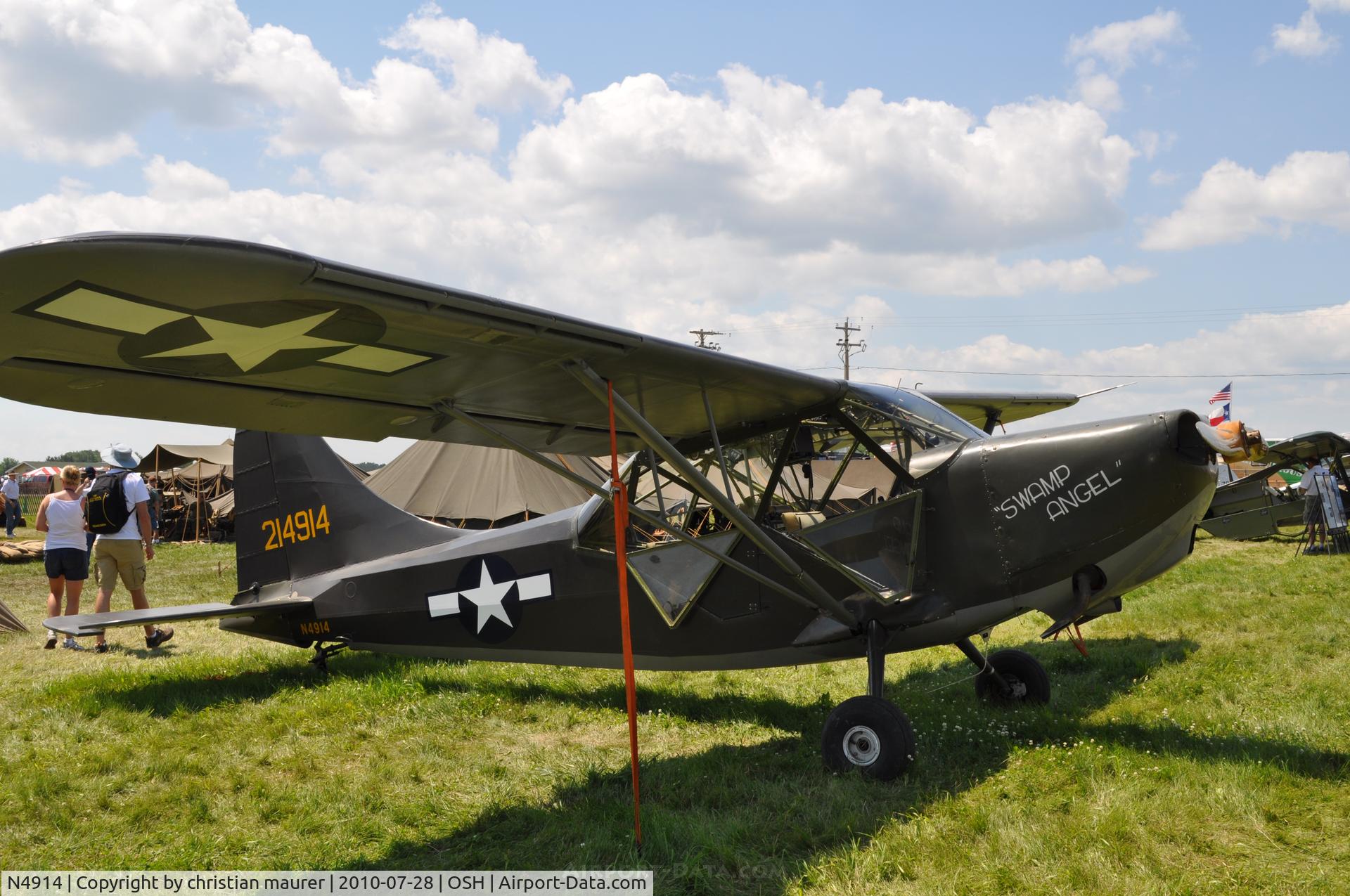 N4914, 1943 Stinson L-5 Sentinel C/N 1120, l-5