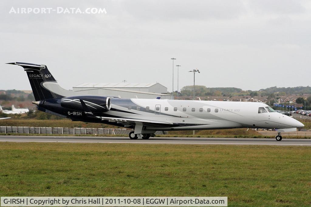 G-IRSH, 2008 Embraer EMB-135BJ Legacy C/N 14501048, London Executive Aviation