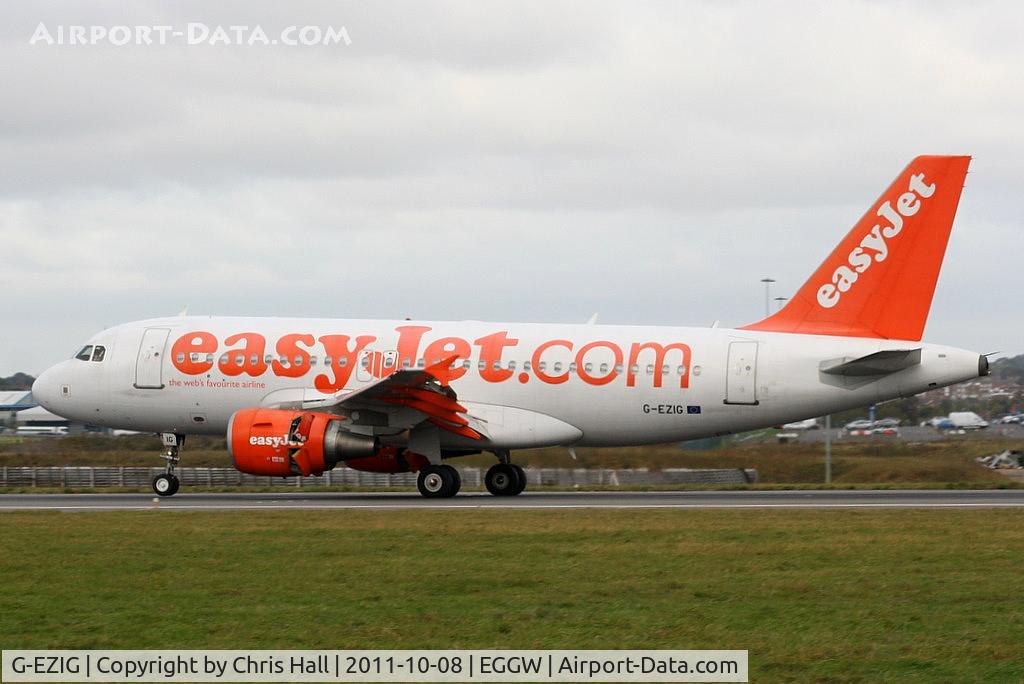 G-EZIG, 2005 Airbus A319-111 C/N 2460, easyJet