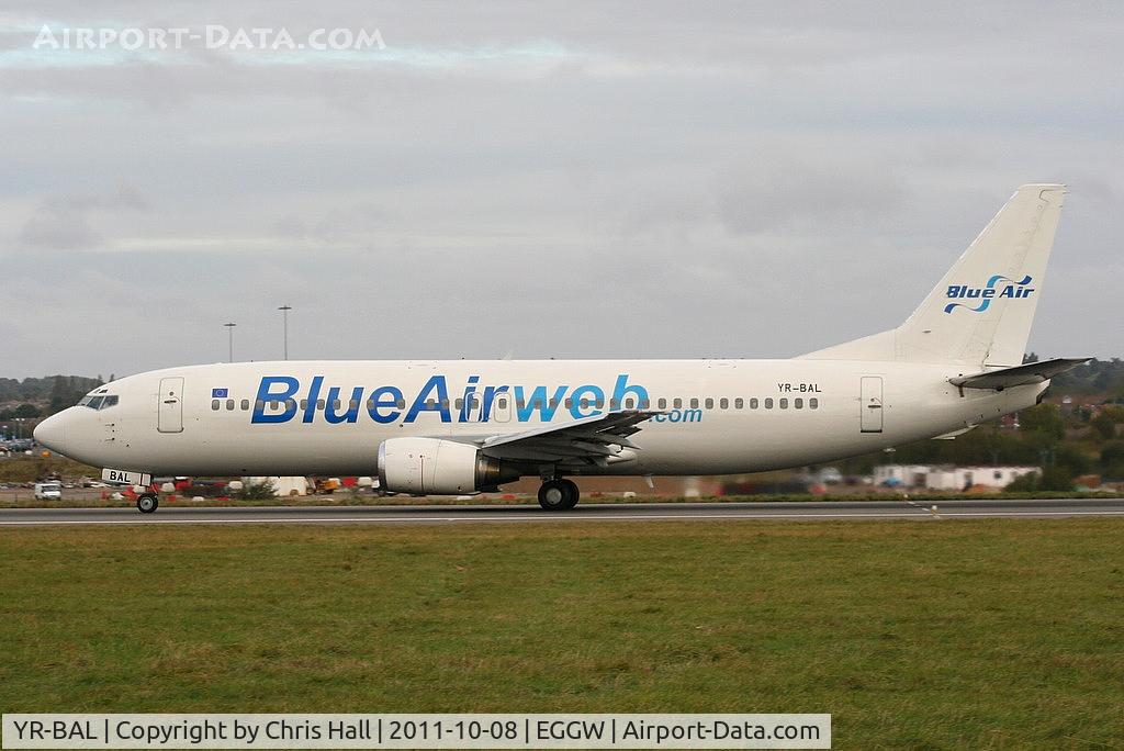 YR-BAL, 1991 Boeing 737-484 C/N 25314, BlueAir