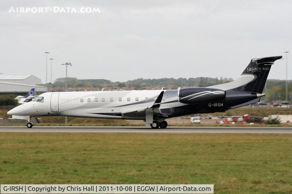 G-IRSH, 2008 Embraer EMB-135BJ Legacy C/N 14501048, London Executive Aviation