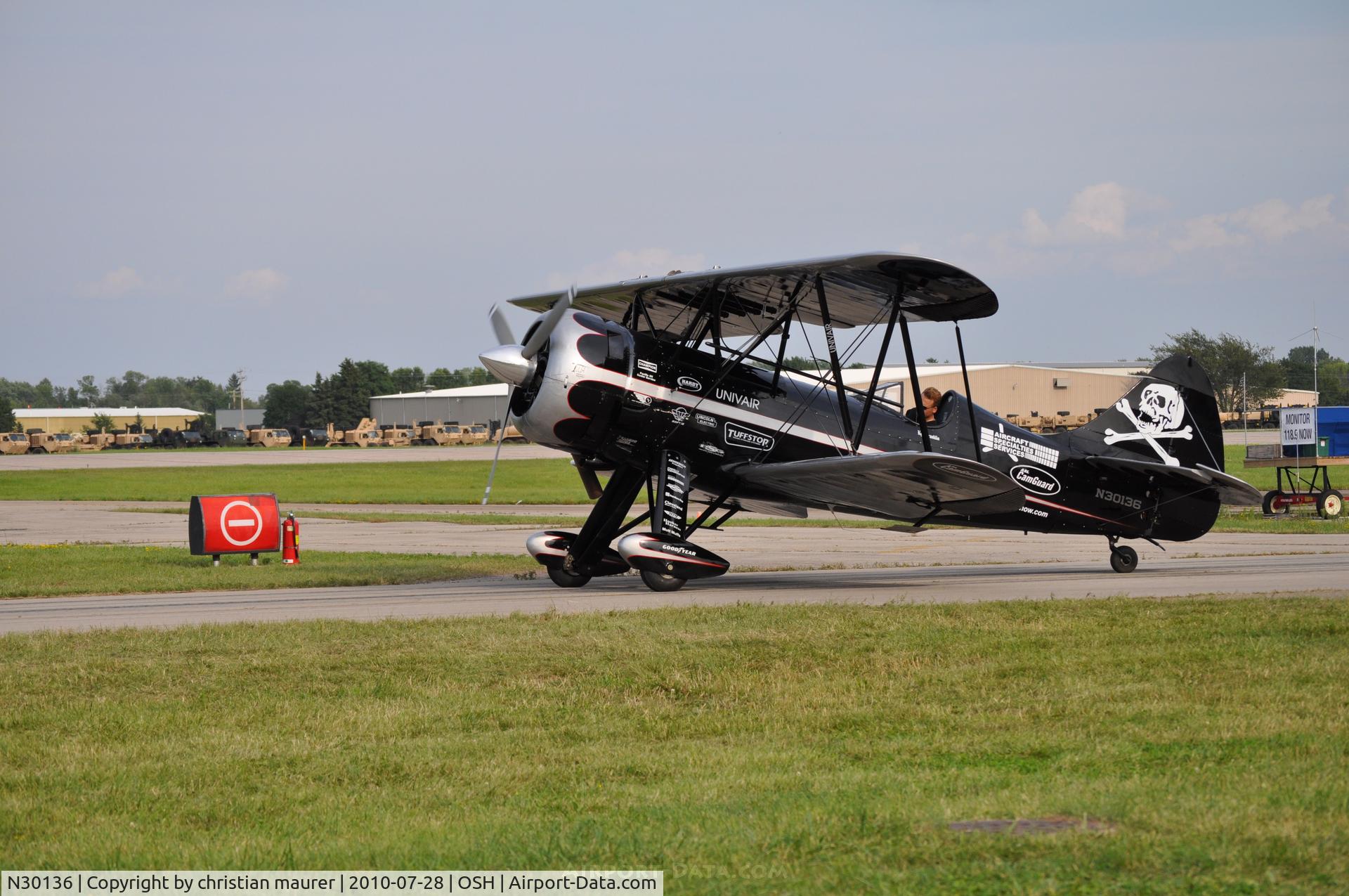 N30136, 1980 Waco UPF-7 C/N 5533, black waco