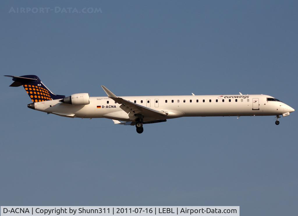 D-ACNA, 2009 Bombardier CRJ-900 NG (CL-600-2D24) C/N 15229, Landing rwy 25R