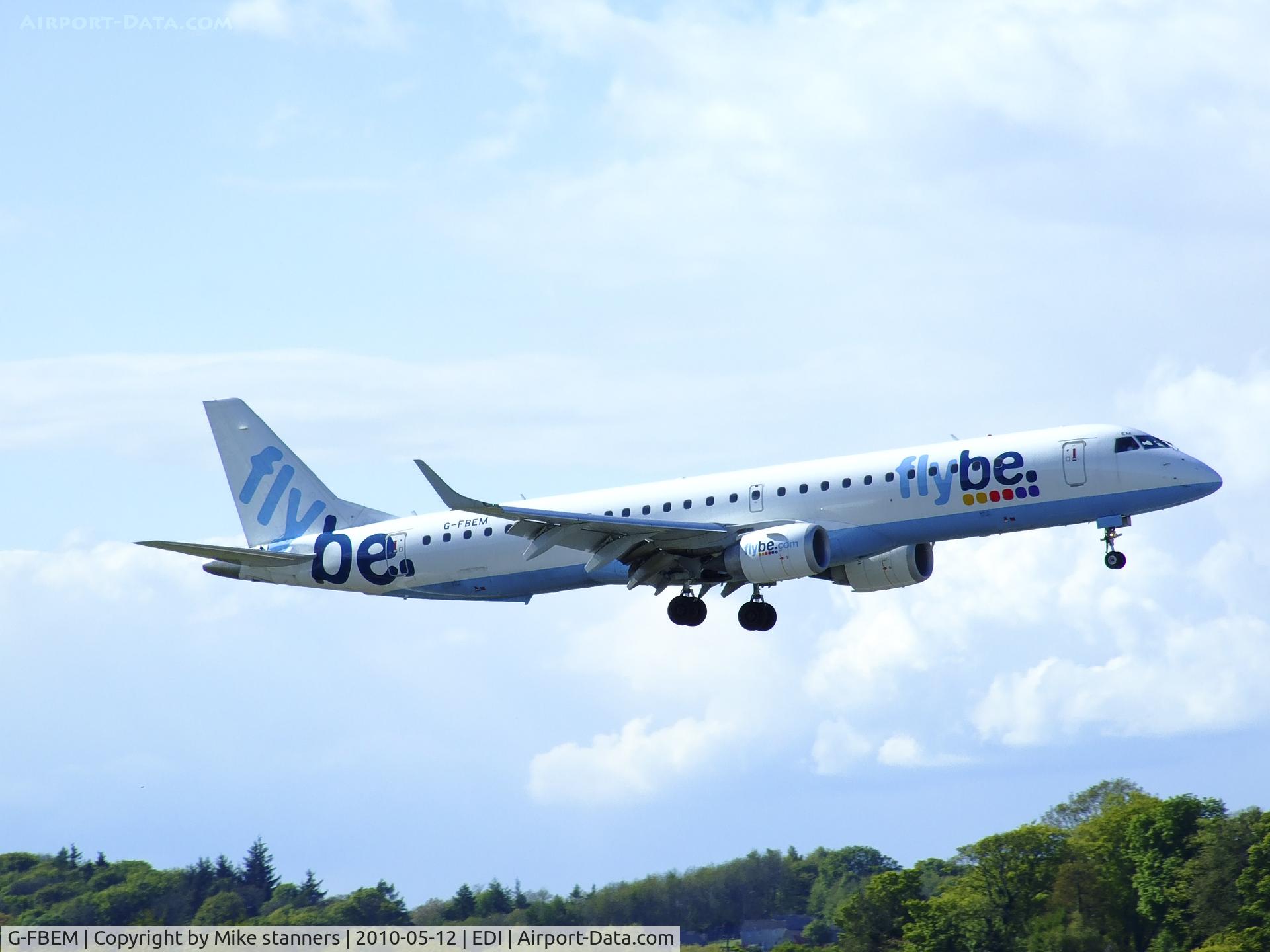 G-FBEM, 2008 Embraer 195LR (ERJ-190-200LR) C/N 19000204, 
