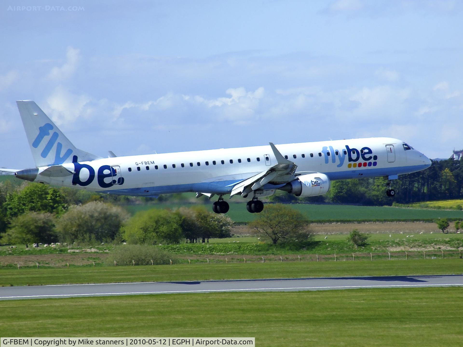 G-FBEM, 2008 Embraer 195LR (ERJ-190-200LR) C/N 19000204, 
