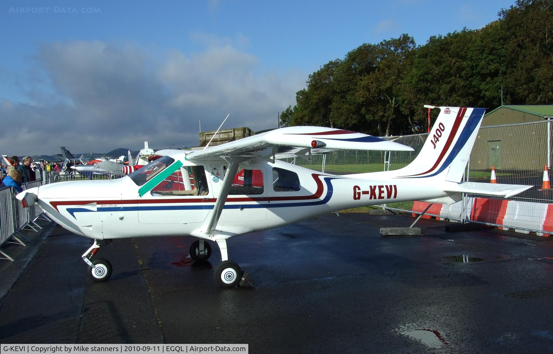 G-KEVI, 2004 Jabiru J400 C/N PFA 325-14321, G-KEVI In the static display at Leuchars airshow 2010