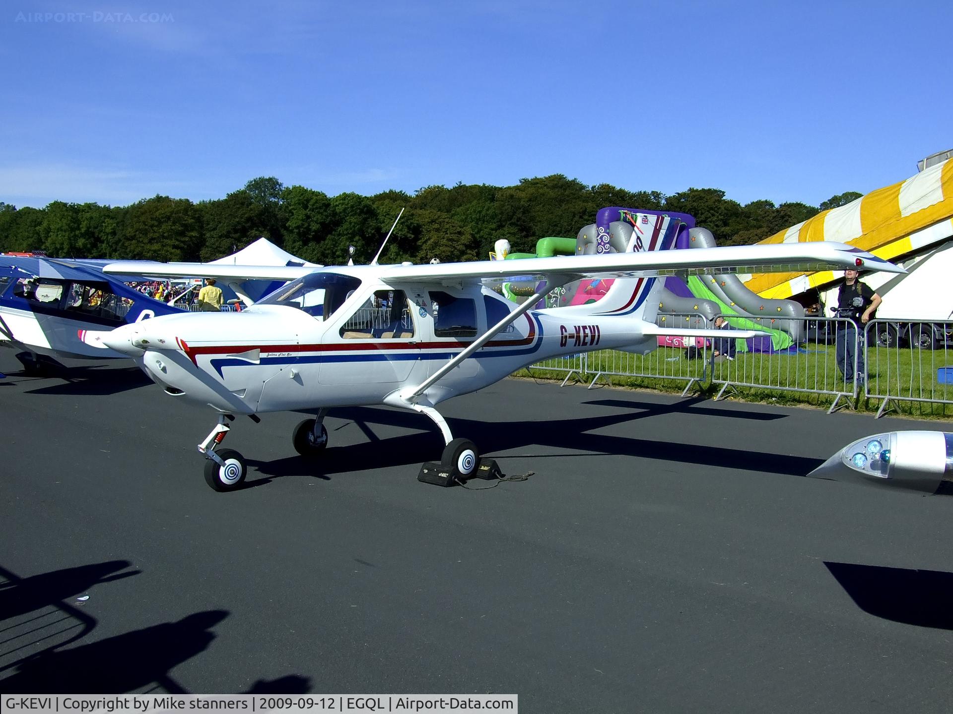 G-KEVI, 2004 Jabiru J400 C/N PFA 325-14321, G-KEVI In the static display at Leuchars airshow 2009