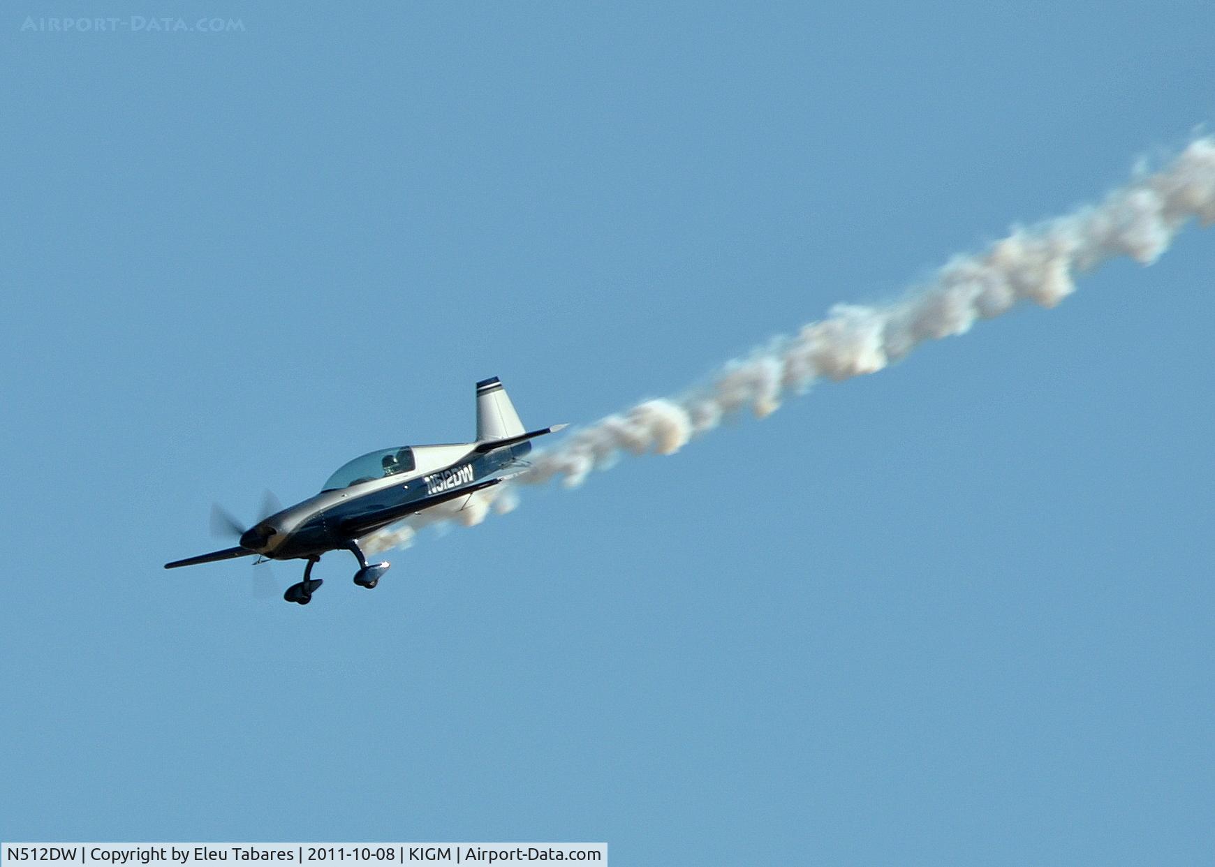 N512DW, 1996 Extra EA-300/L C/N 019, Taken during the 2011 Kingman Air Show in Kingman, Arizona.