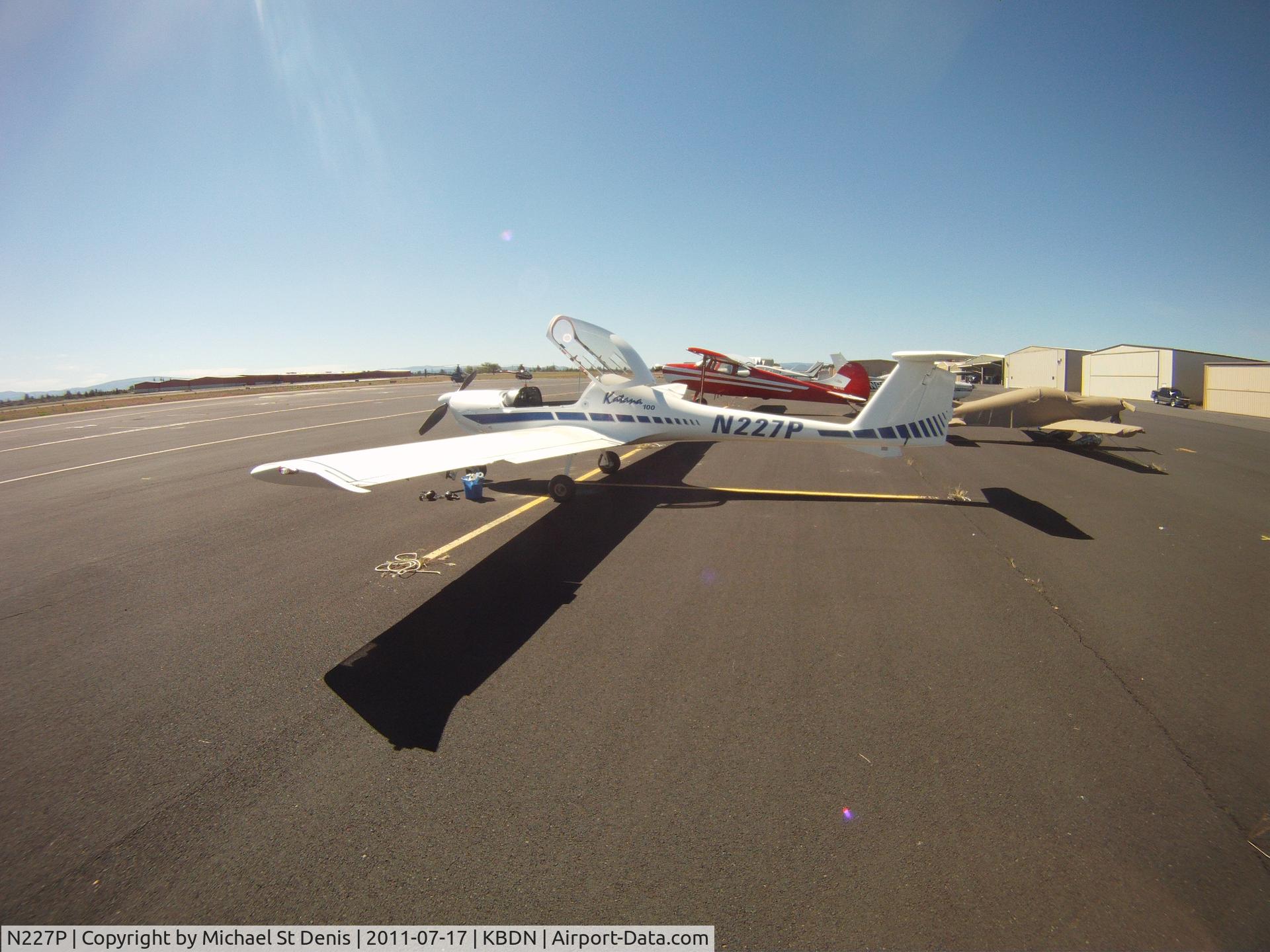 N227P, 1995 Diamond DA-20A-1 Katana C/N 10045, N227p is a Diamond  Katana DA 20 with the 100 HP factory conversion.