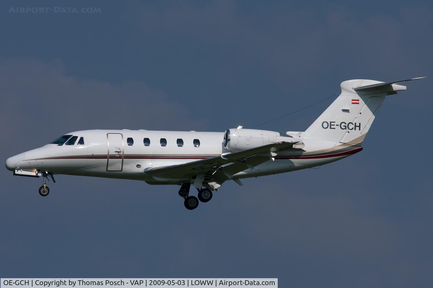 OE-GCH, 1992 Cessna 650 Citation VII C/N 650-7006, Comtel Air