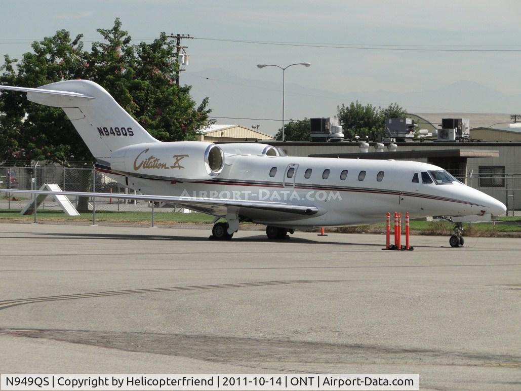 N949QS, 1998 Cessna 750 Citation X Citation X C/N 750-0049, Parked on the southside